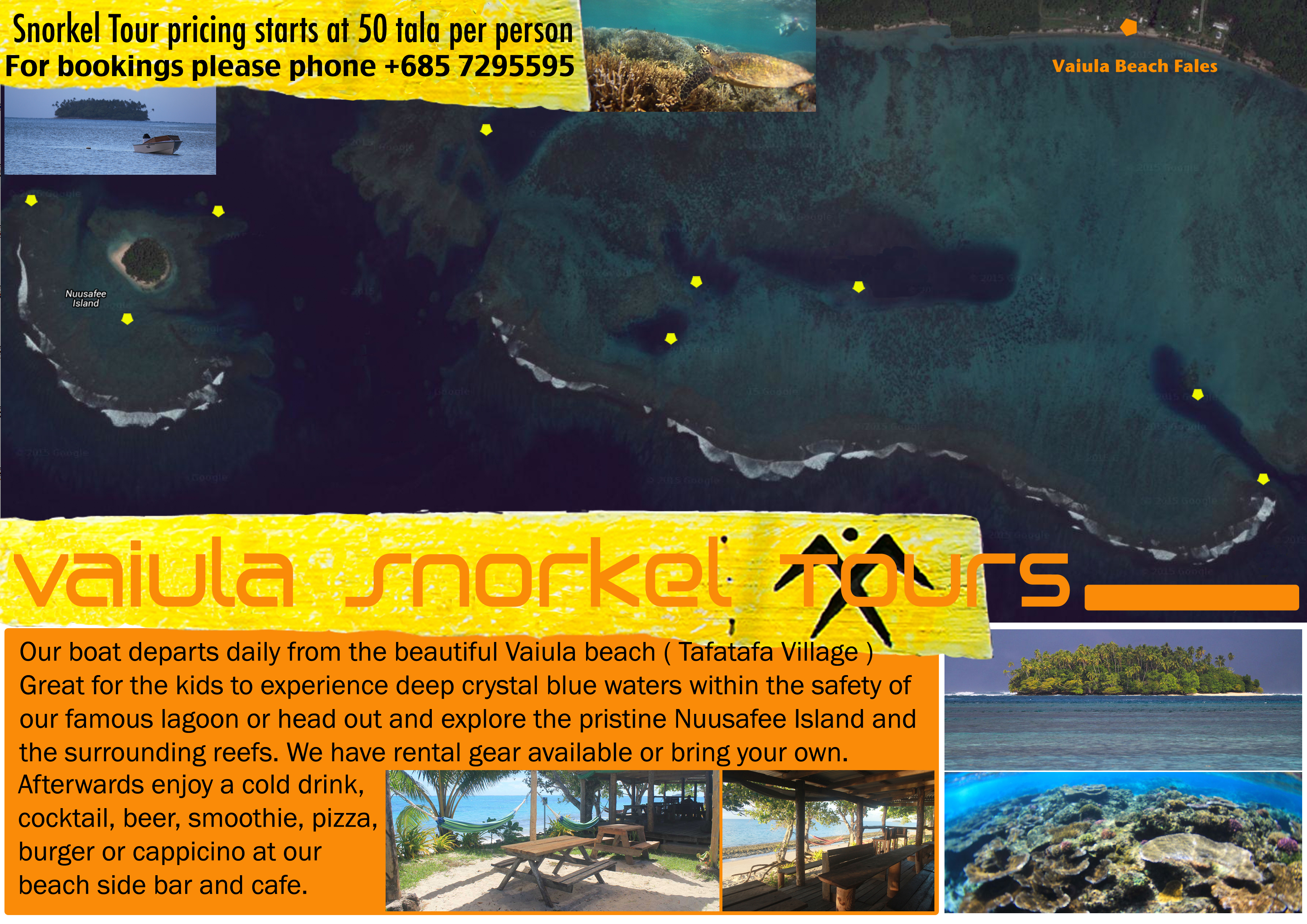 Snorkel tours Samoa